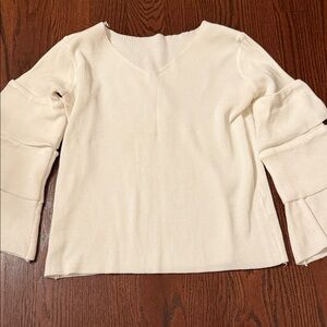 Elegant Cream Women's Sweater